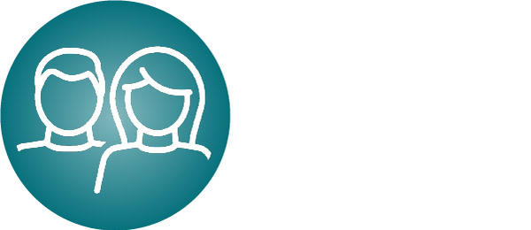 Illustration of a man and woman next to each other