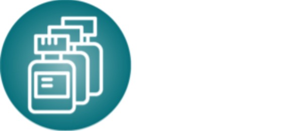 Three containers in a row icon